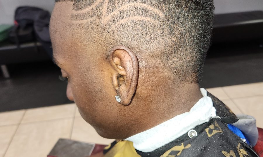 Razor Cut at Lilacroix Barbers in Laurelton NY